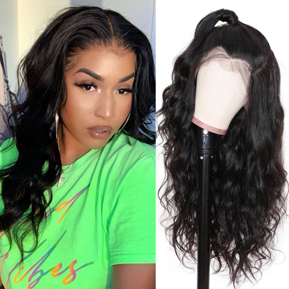 Body Wave HD 7x7 Lace Closure Wig Pre Plucked Human Hair Wigs Glueless HD Lace Bleached Knots