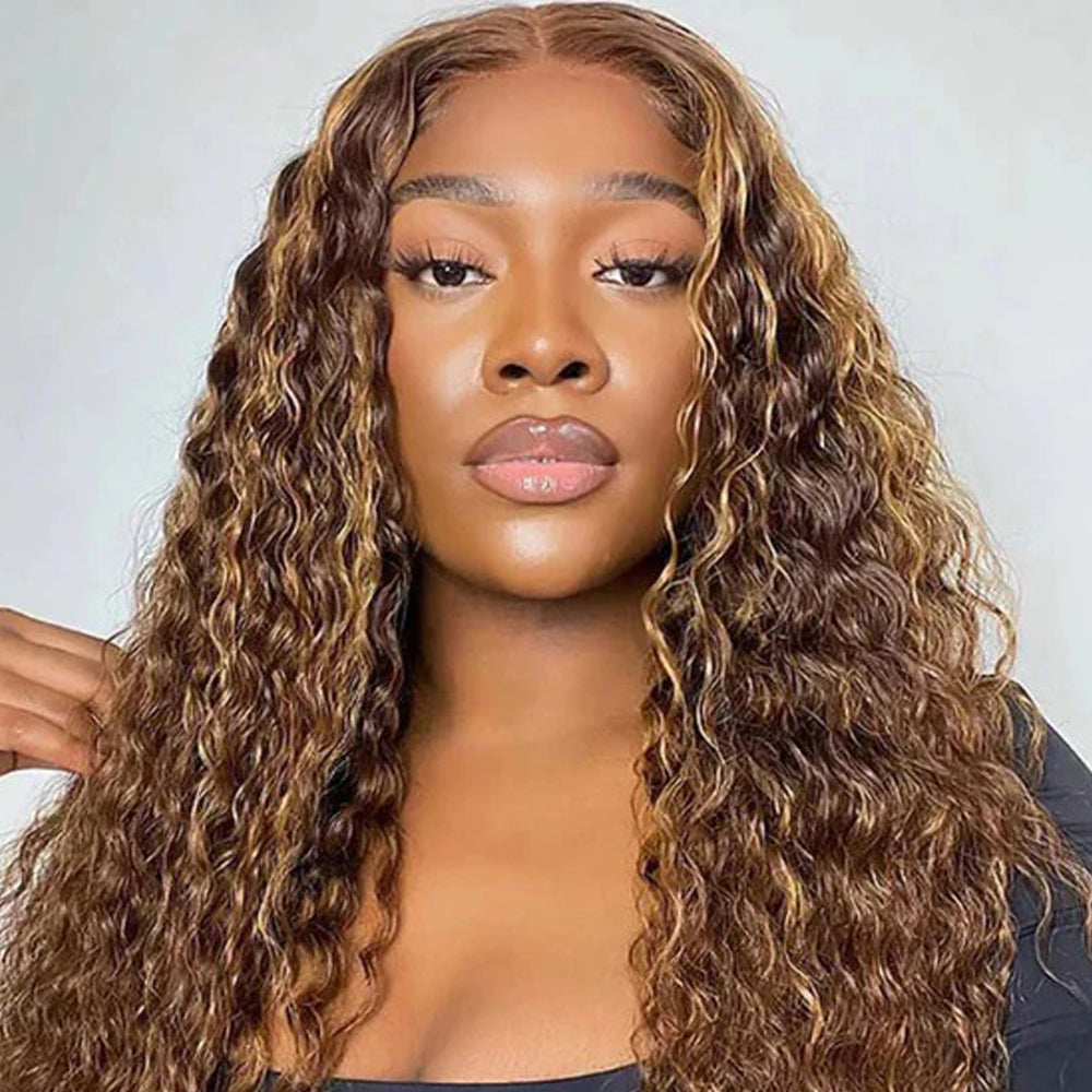 Lace wig color 4 best sale