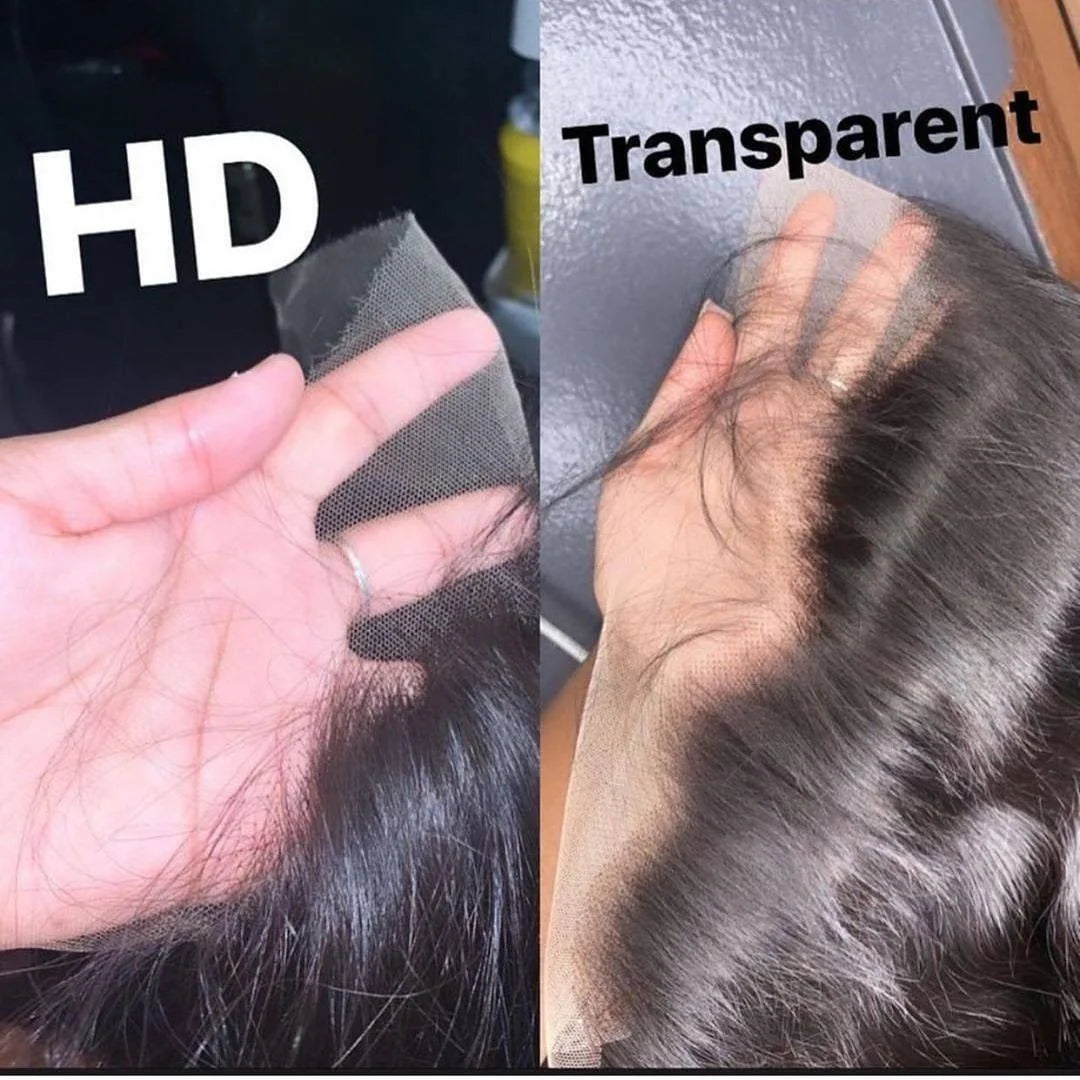 Body Wave HD 7x7 Lace Closure Wig Pre Plucked Human Hair Wigs Glueless HD Lace Bleached Knots